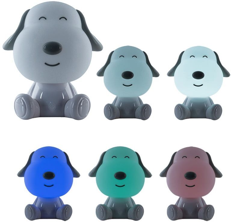 Светильник-ночник Kite LED с аккумулятором Doggy, белый (k24-491-3-1) фото 4