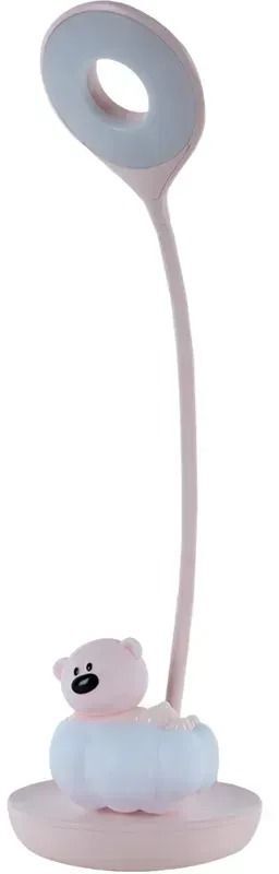 Настольная лампа Kite LED с аккумулятором Cloudy Bear, розовый (k24-493-2-2) фото 3