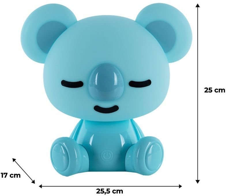 Светильник-ночник Kite LED с аккумулятором Koala, синий (k24-491-2-3) фото 3