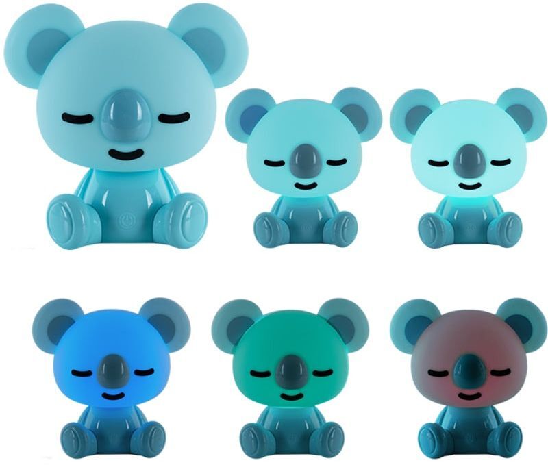 Светильник-ночник Kite LED с аккумулятором Koala, синий (k24-491-2-3) фото 4