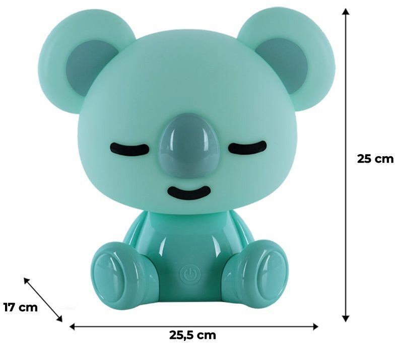 Светильник-ночник Kite LED с аккумулятором Koala, зеленый (k24-491-2-4) фото 3