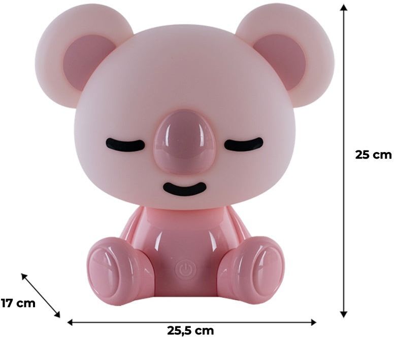 Светильник-ночник Kite LED с аккумулятором Koala, розовый (k24-491-2-2) фото 3