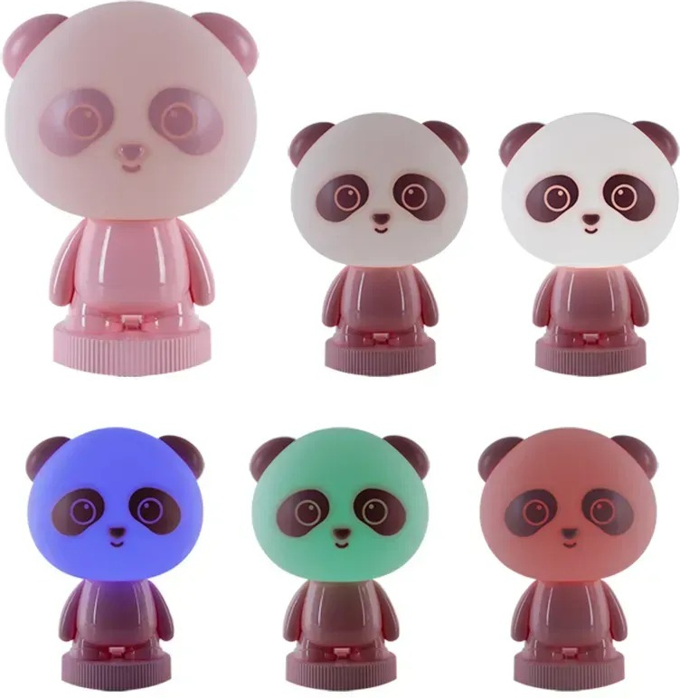 Світильник-нічник Kite LED з акумулятором Panda, рожевий (k24-490-3-2)фото4