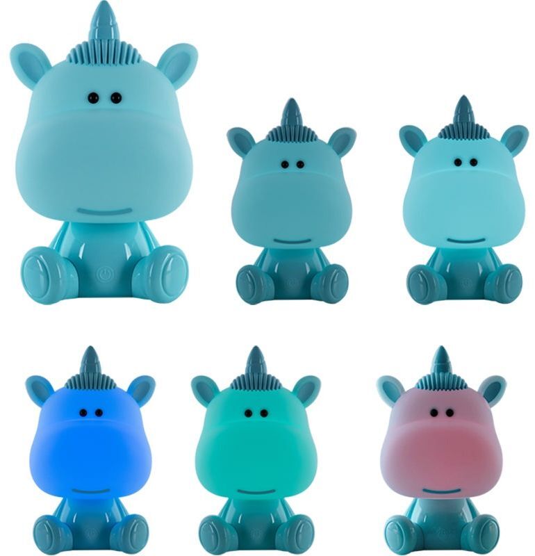 Светильник-ночник Kite LED с аккумулятором Unicorn, синий (k24-491-1-3) фото 4