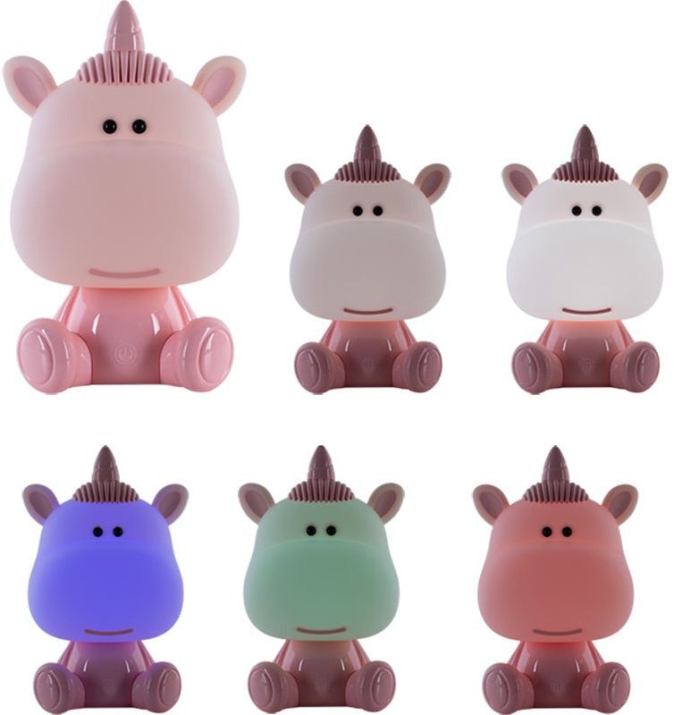 Светильник-ночник Kite LED с аккумулятором Unicorn, розовый (k24-491-1-2) фото 4