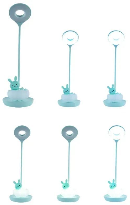 Настольная лампа Kite LED с аккумулятором Cloudy Bunny, зеленый (k24-493-1-4) фото 4