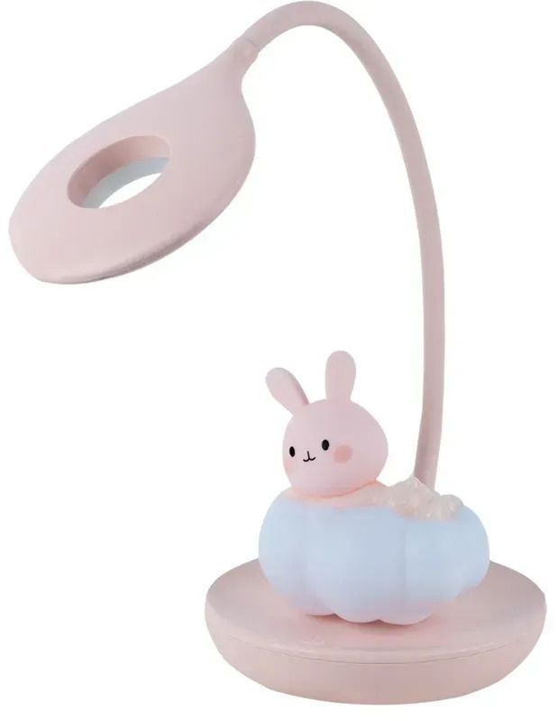 Настольная лампа Kite LED с аккумулятором Cloudy Bunny, розовый (k24-493-1-2) фото 2