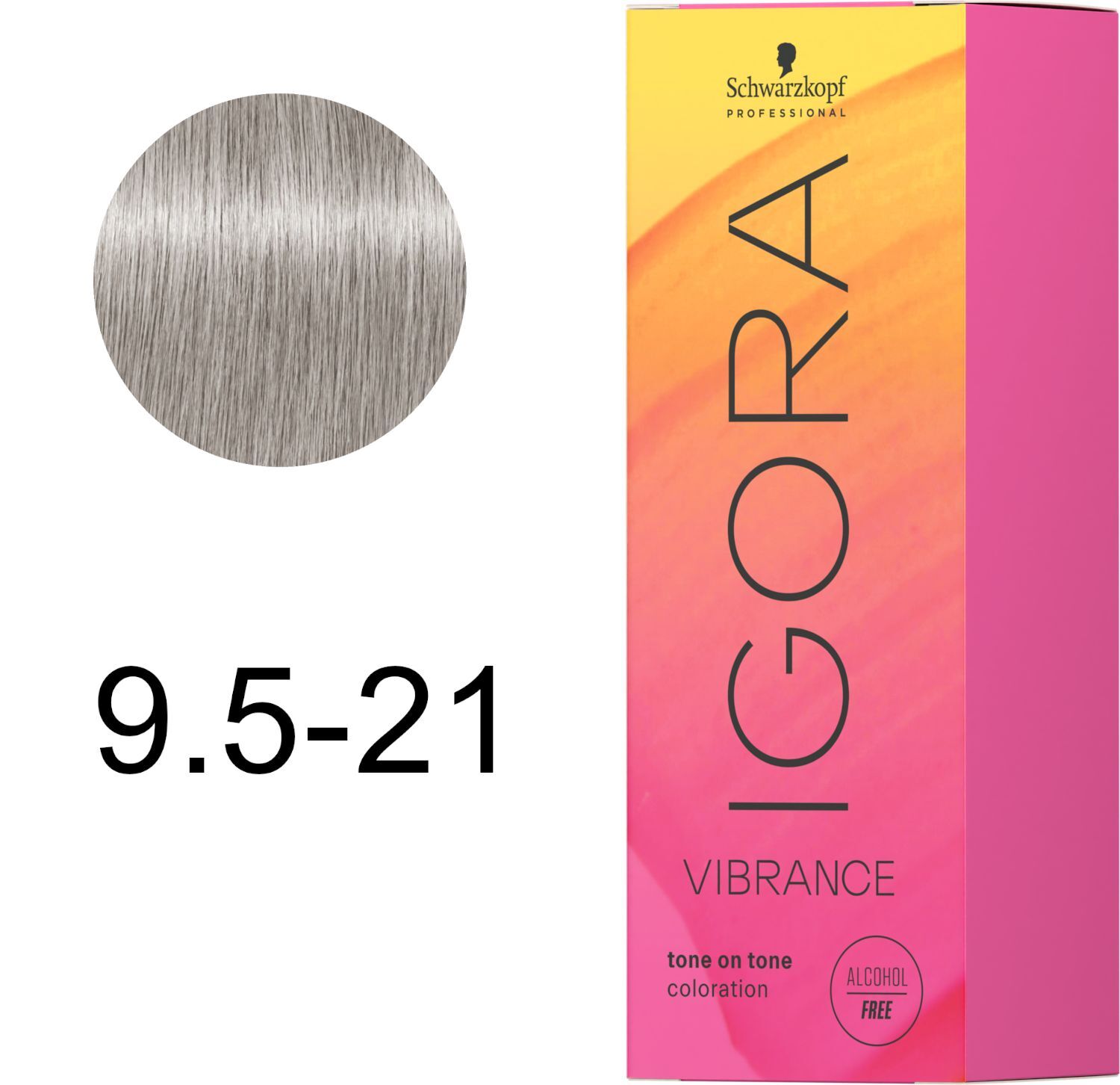 Краска для волос Igora Vibrance 9,5-21 Тонер пепельный сандре 60 мл фото 