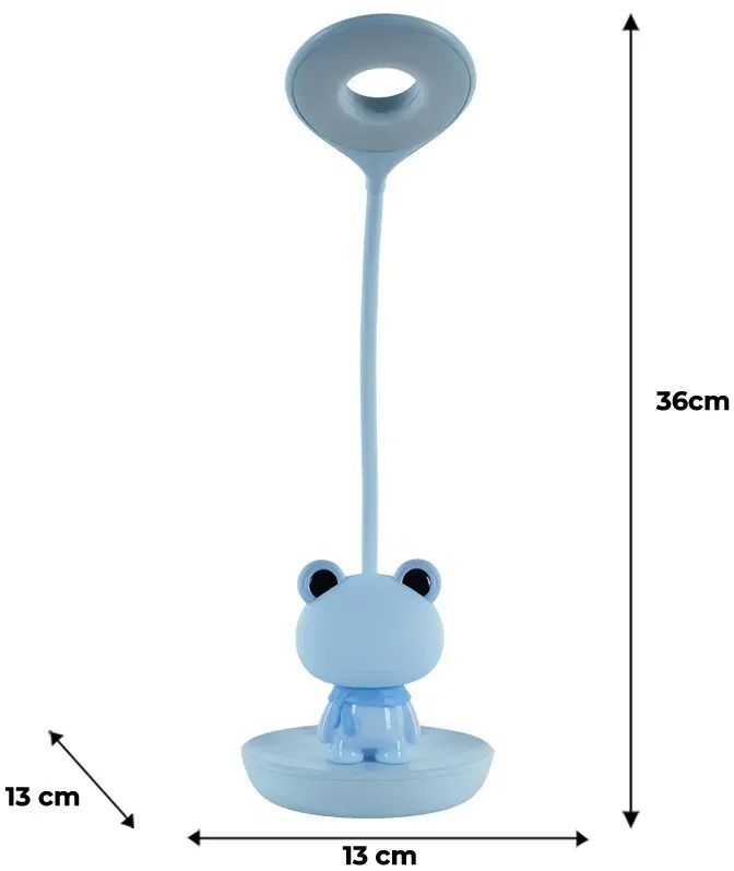 Настільна лампа Kite LED з акумулятором Froggy, блакитний (k24-492-3-3)фото5