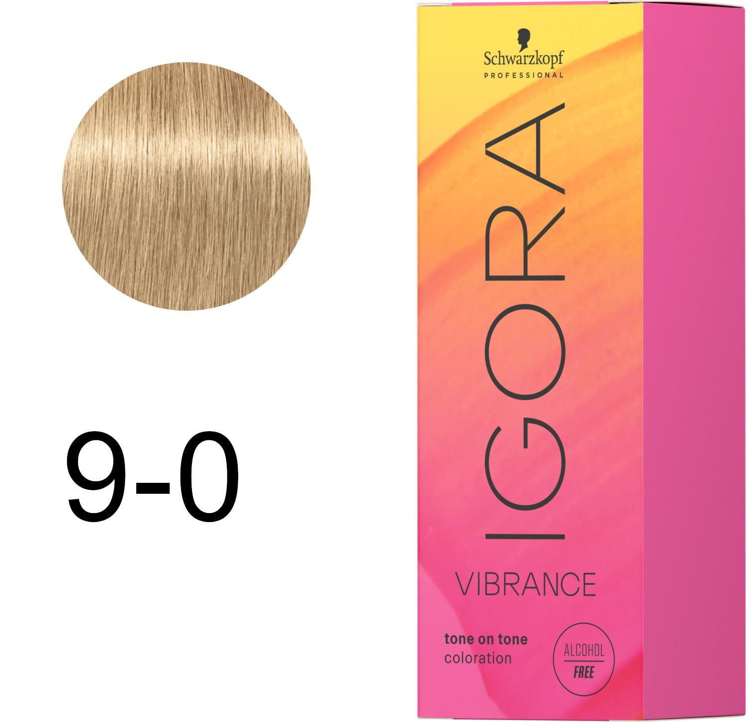 Краска для волос Igora Vibrance 9-0 Экстра светлый натуральный блонд 60 мл фото 2