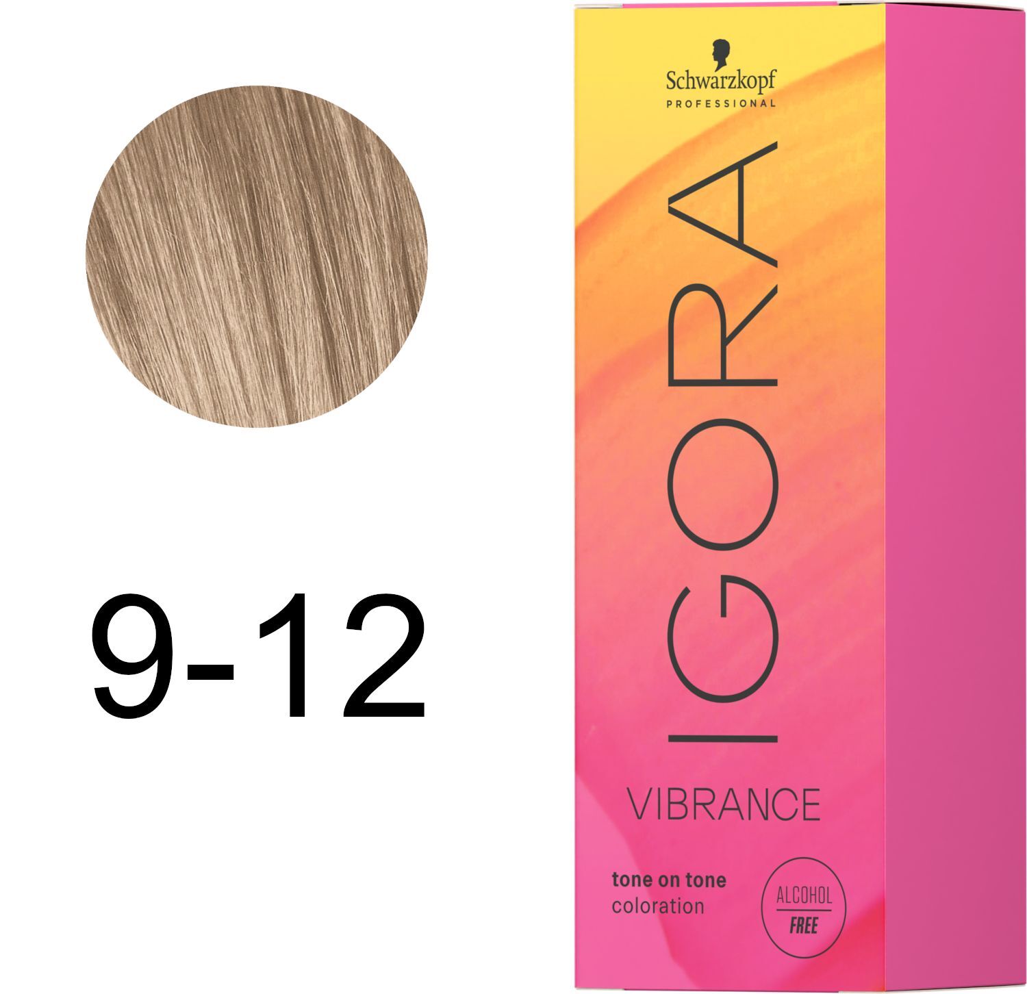 Фарба для волосся Igora Vibrance 9-12 Дуже світлий попелясто-русявий 60 млфото2