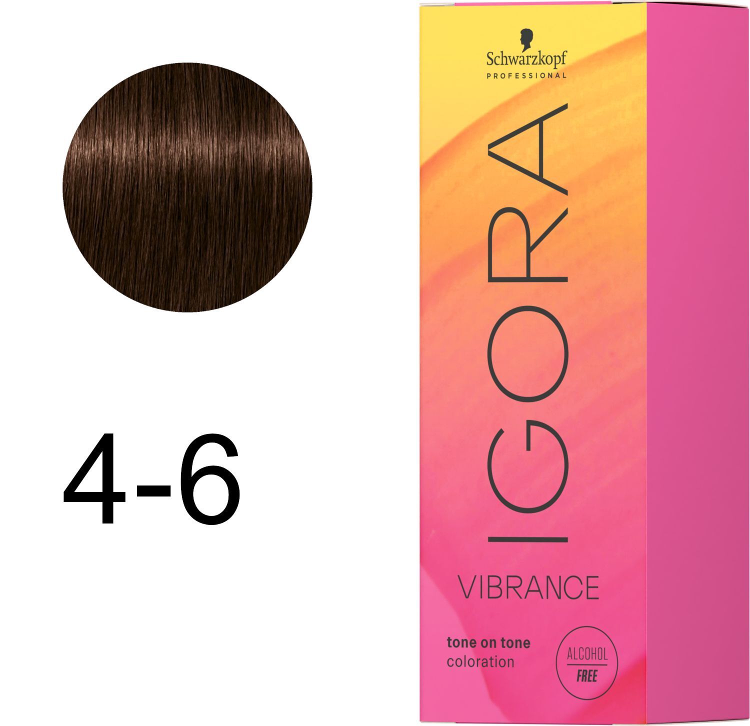 Краска для волос Igora Vibrance 4-6 Средне-коричневый шоколадный 60 мл фото 2