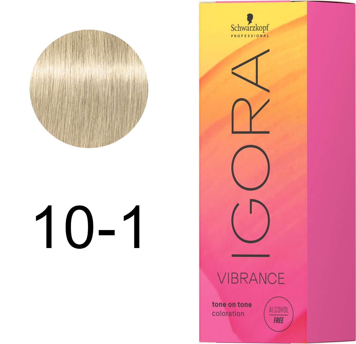 Фарба для волосся Igora Vibrance 10-1 М’який тонер сандре 60 млфото