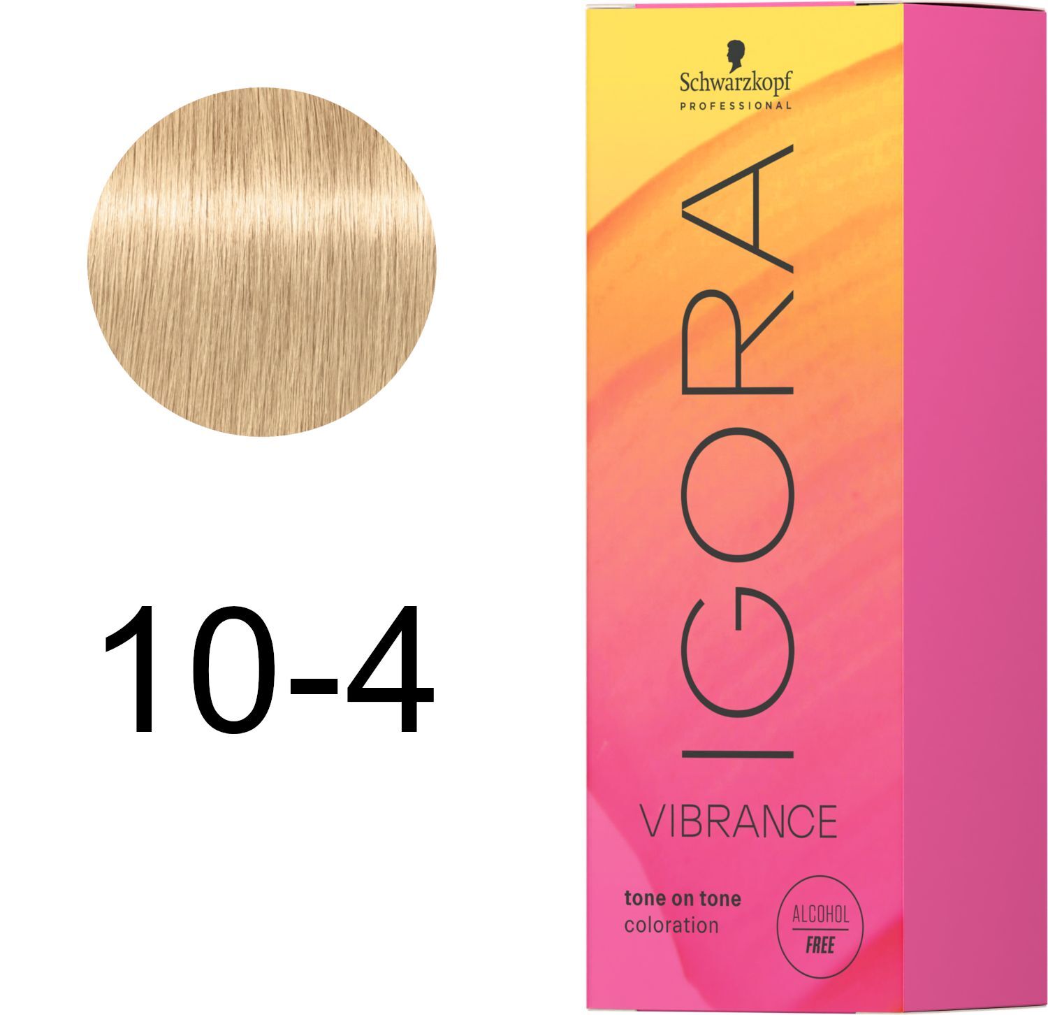 Фарба для волосся Igora Vibrance 10-4 М’який тонер бежевий 60 млфото