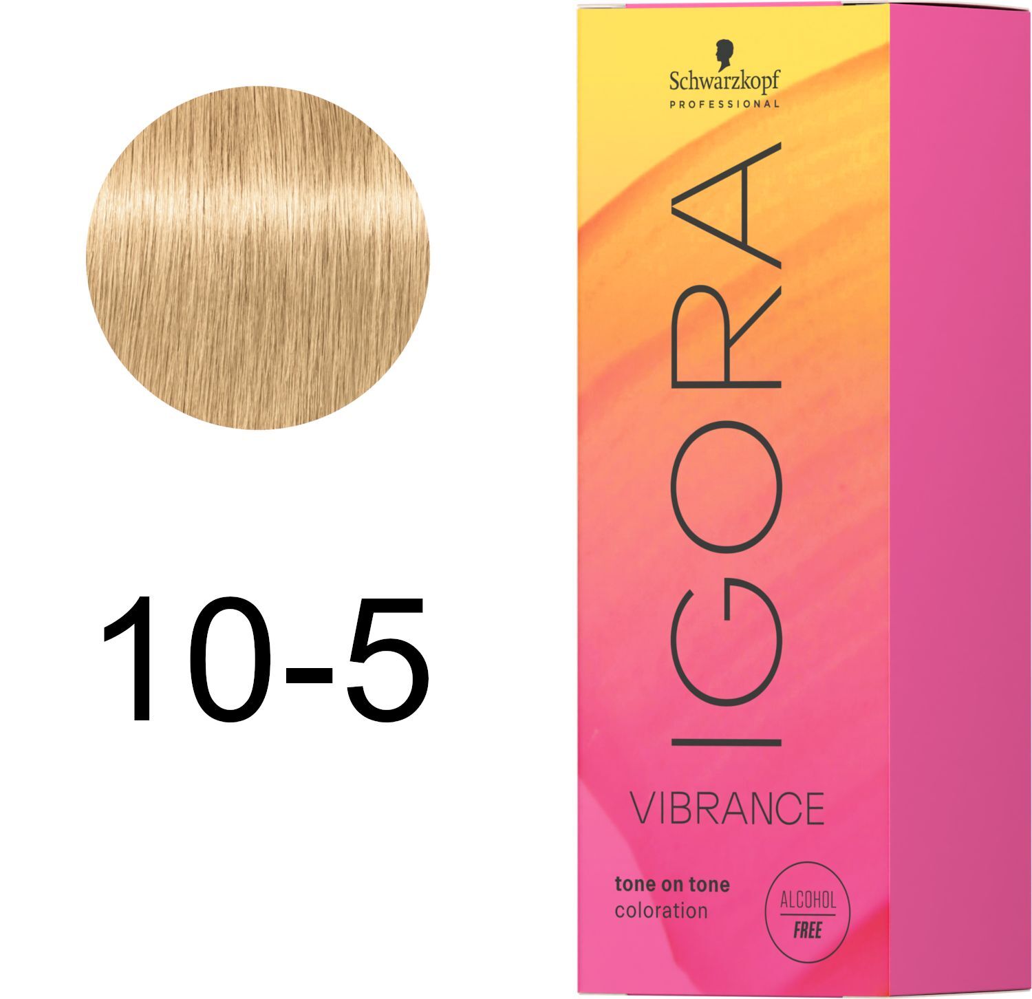 Фарба для волосся Igora Vibrance 10-5 М’який тонер золотистий 60 млфото2