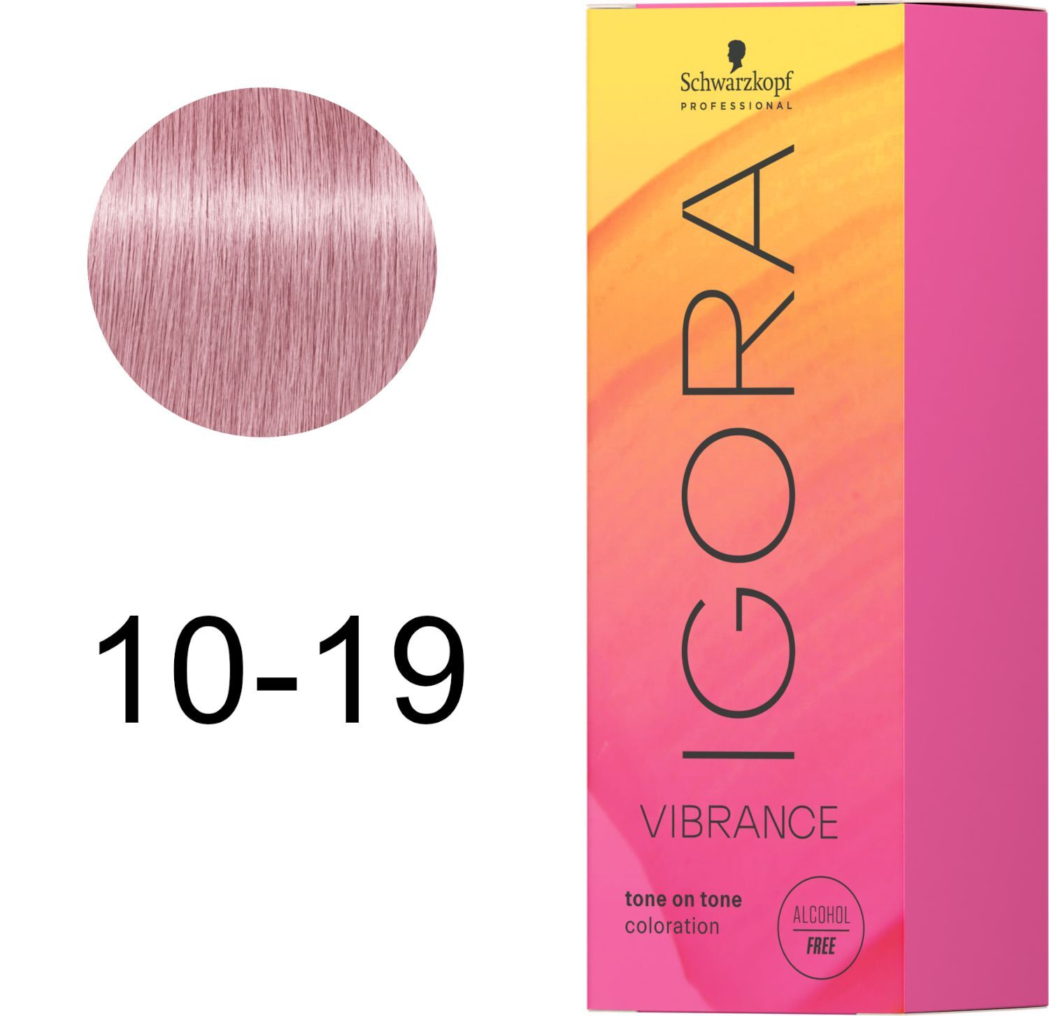 Фарба для волосся Igora Vibrance 10-19 М’який тонер попелясто-фіолетовий 60 млфото