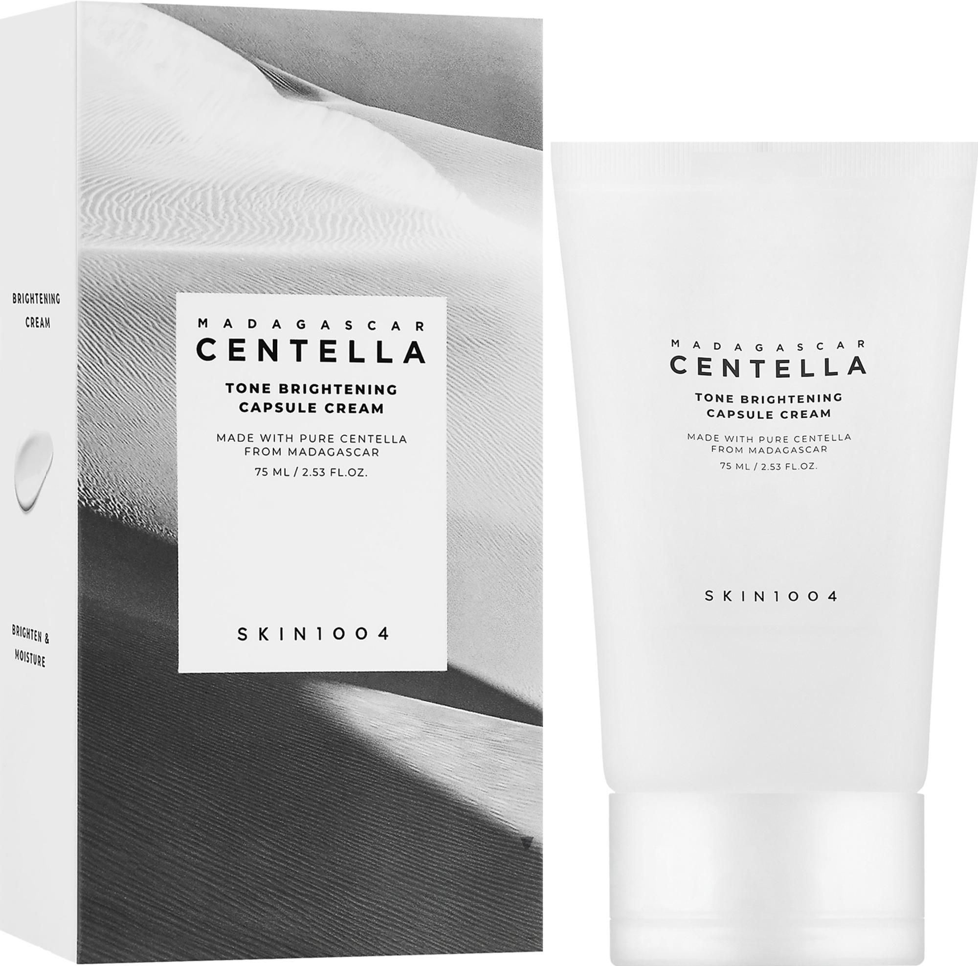 Крем для обличчя Skin1004 Tone Brightening зволожуючий та освітлюючий 75 млфото2