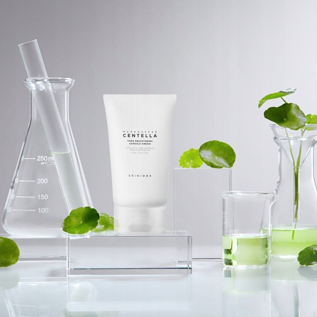 Крем для обличчя Skin1004 Tone Brightening зволожуючий та освітлюючий 75 млфото4