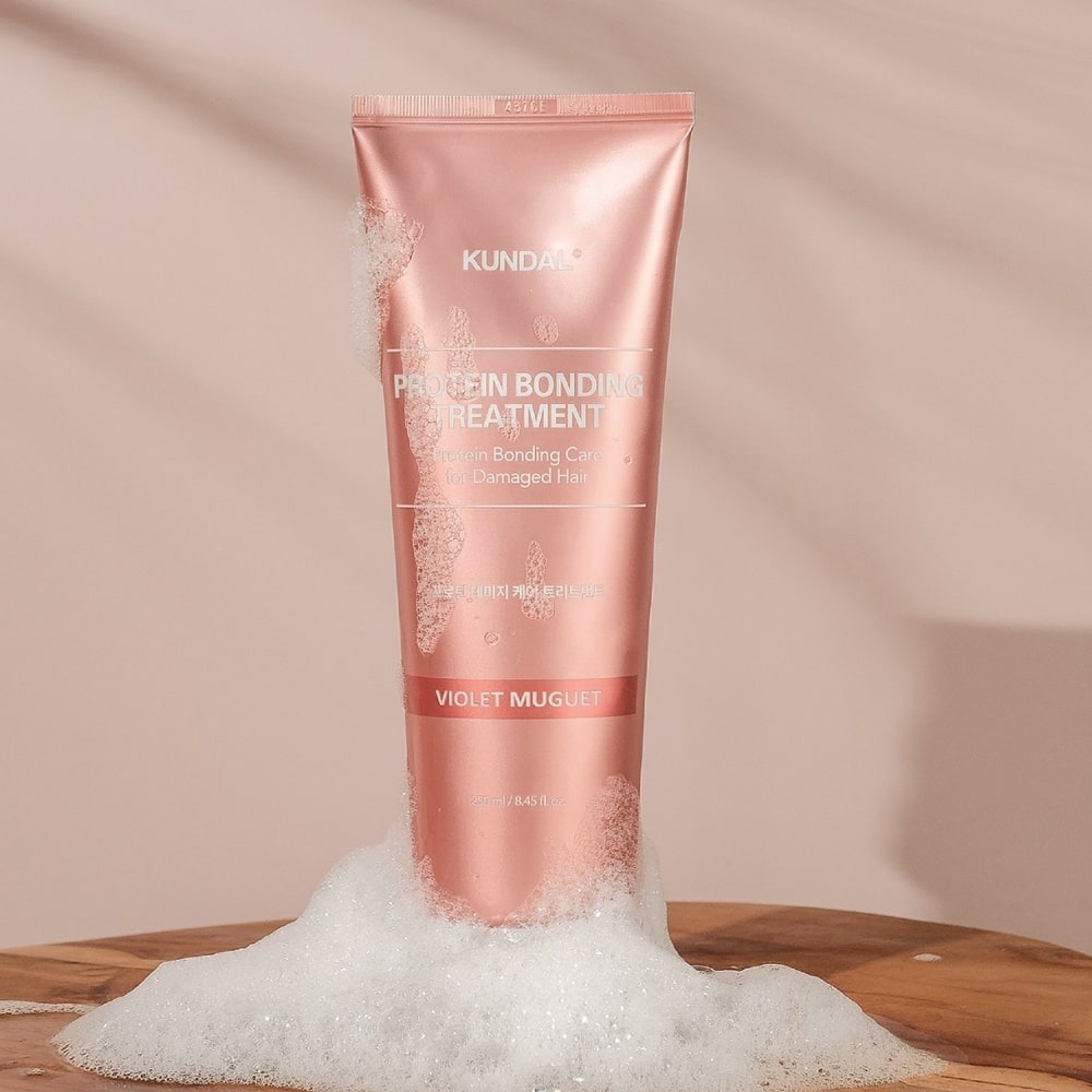 Несмываемый крем для волос Kundal PB Violet Muguet 250 мл фото 4