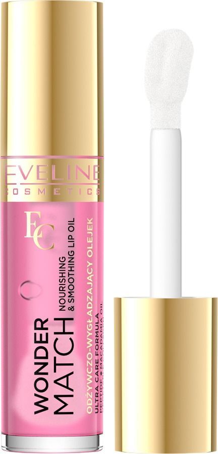 Олійка для губ Eveline Wonder Match 02 Delicate Rose зволожуюча 5 млфото2