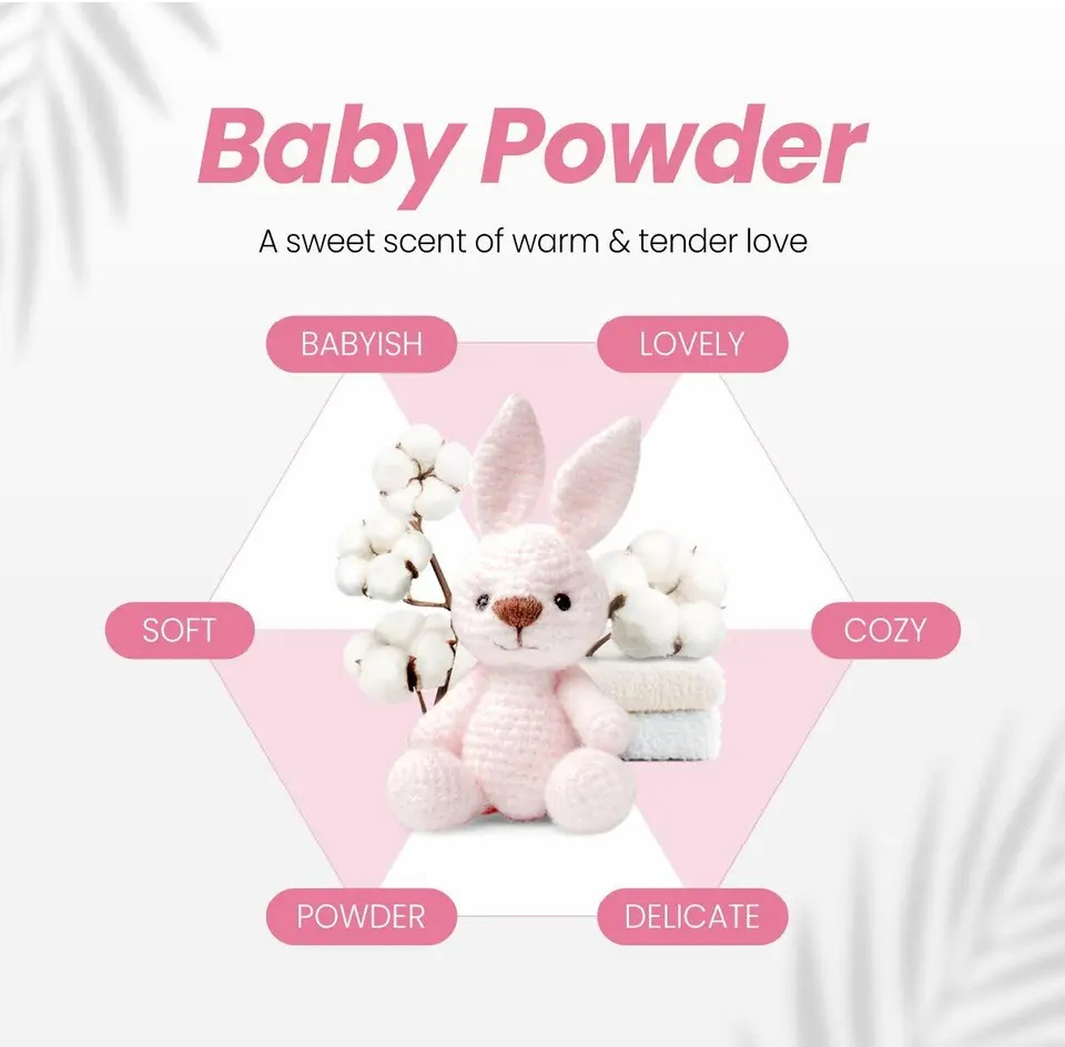 Шампунь для волос Kundal H&M Baby Powder 500 мл фото 2