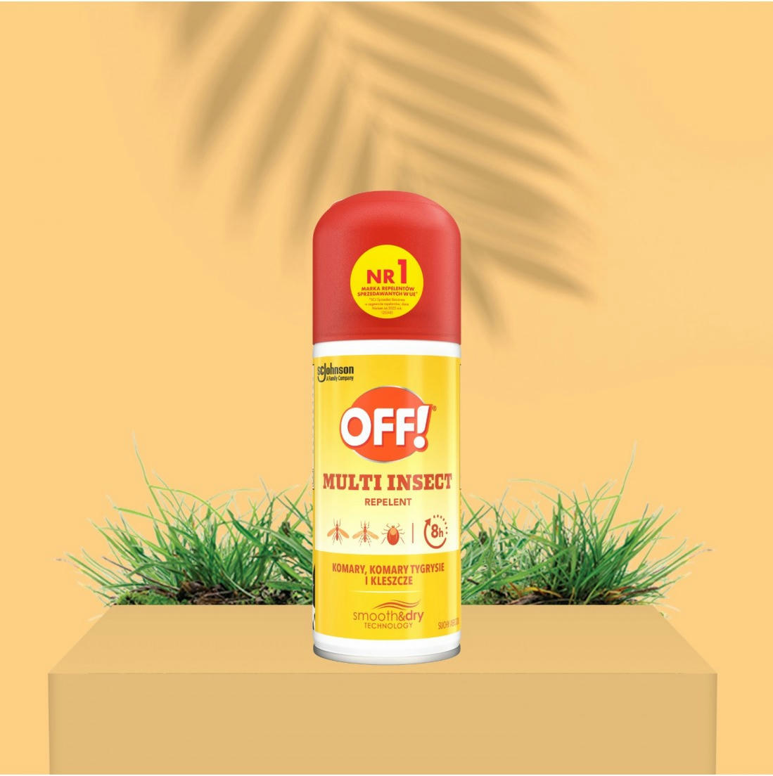 Сухой аэрозоль OFF! Multi-Insect против комаров и клещей 100 мл фото 