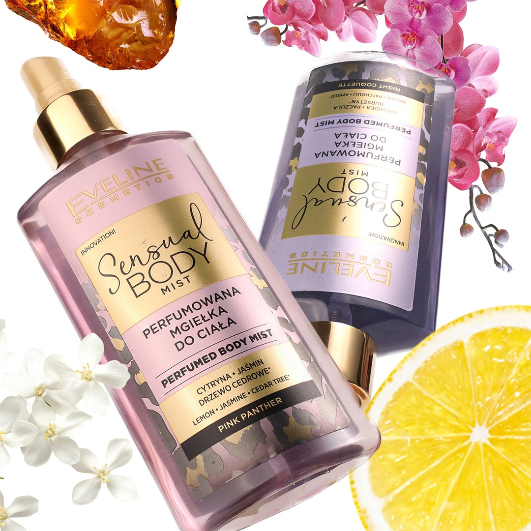 Парфумований спрей для тіла Eveline Sensual Body Mist Pink Panther 150 млфото