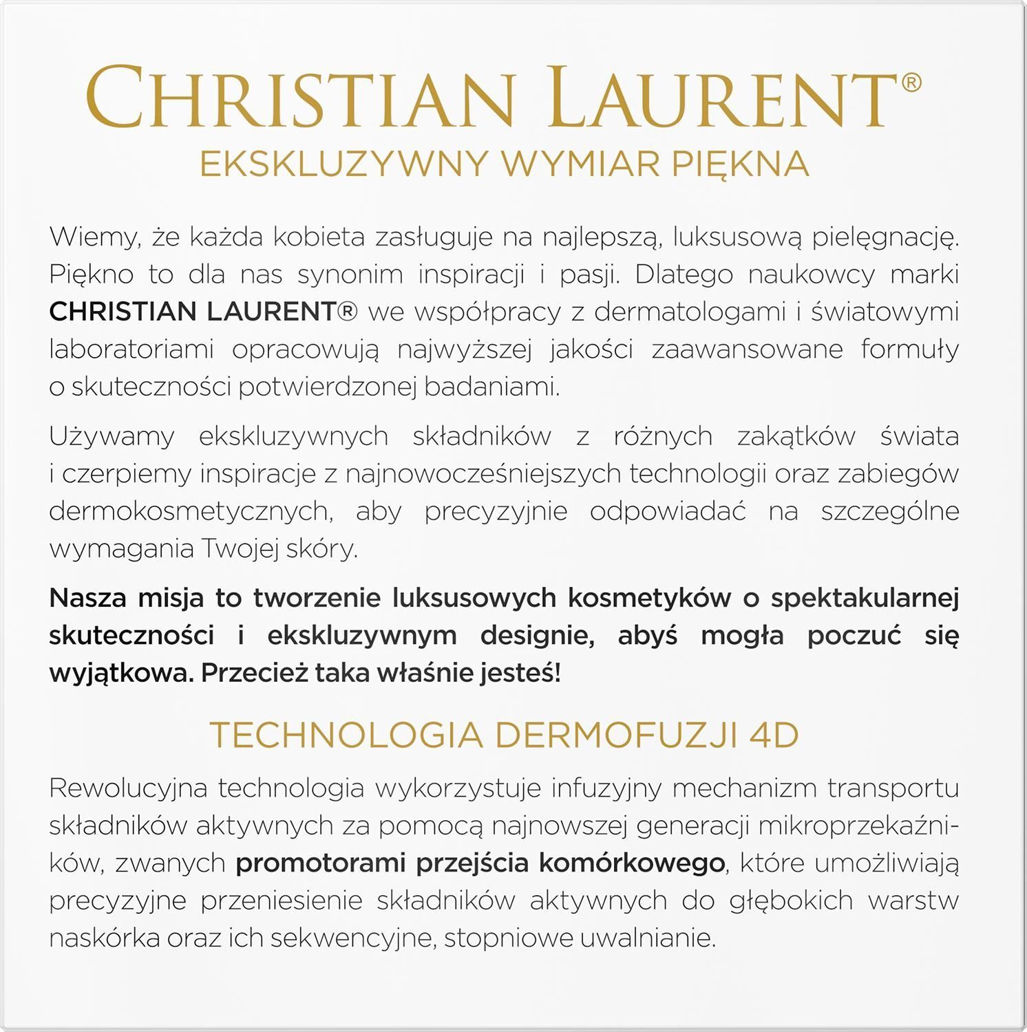 Крем для лица Eveline Christian Laurent Edition de Luxe бриллиантовый укрепляющий омолаживающий 50 мл фото 