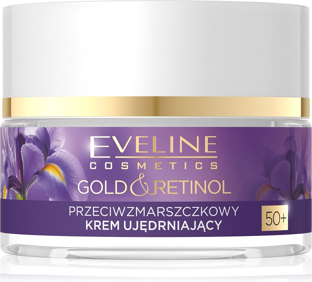 Крем-ліфтинг для обличчя Eveline Gold & Retinol 50+ відновлюючий 50 млфото2