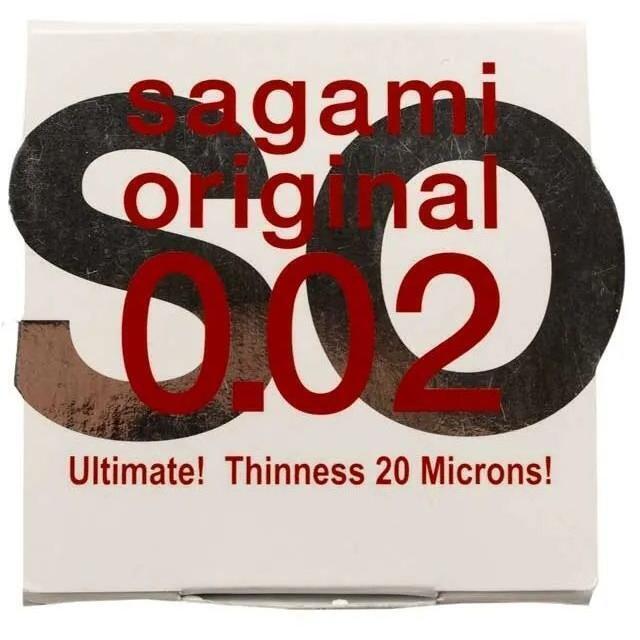 Презерватив Sagami Original 0.02 поліуретановий 1 штфото2