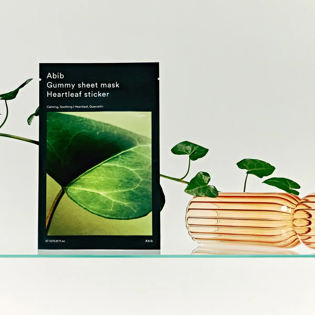 Маска тканинна Abib Heartleaf Sticker зволожуюча 1 штфото2