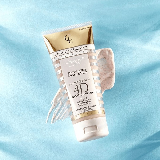 Скраб для обличчя Eveline Christian Laurent Luminous Glow освітлюючий 200 млфото