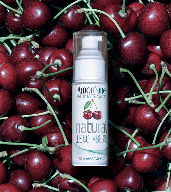 Лубрикант Amoreane Cherry на водной основе с ароматом вишни 50 мл фото