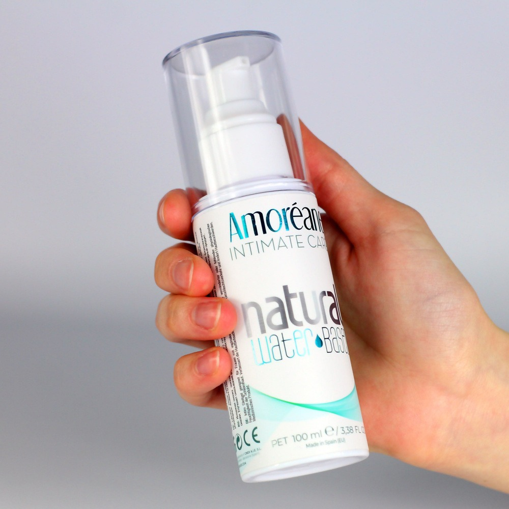 Лубрикант Amoreane Natural на водній основі 100 млфото3