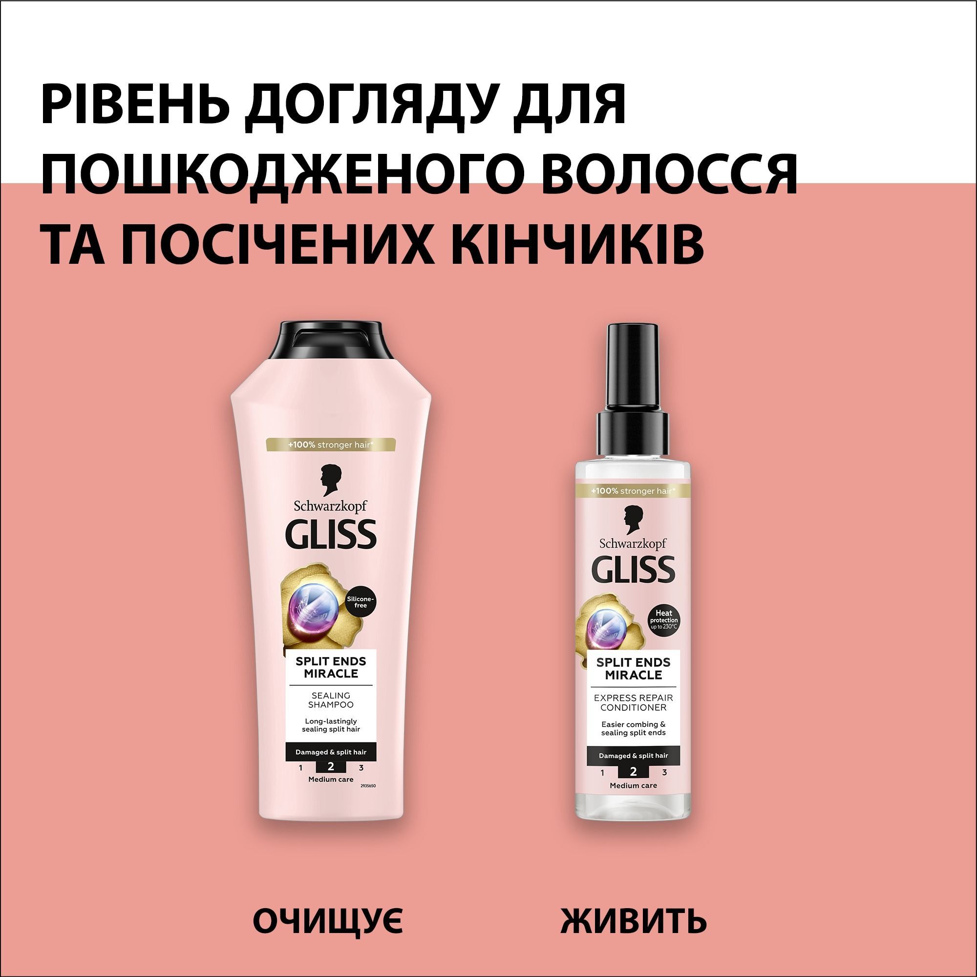 Шампунь Gliss Kur Split End Miracle 400 млфото7