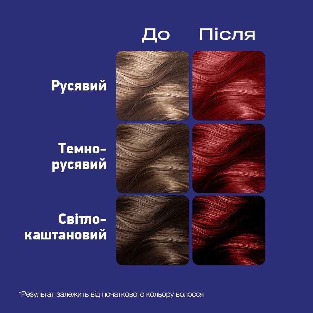 Крем-краска для волос Live 043 Настоящий красный фото 4