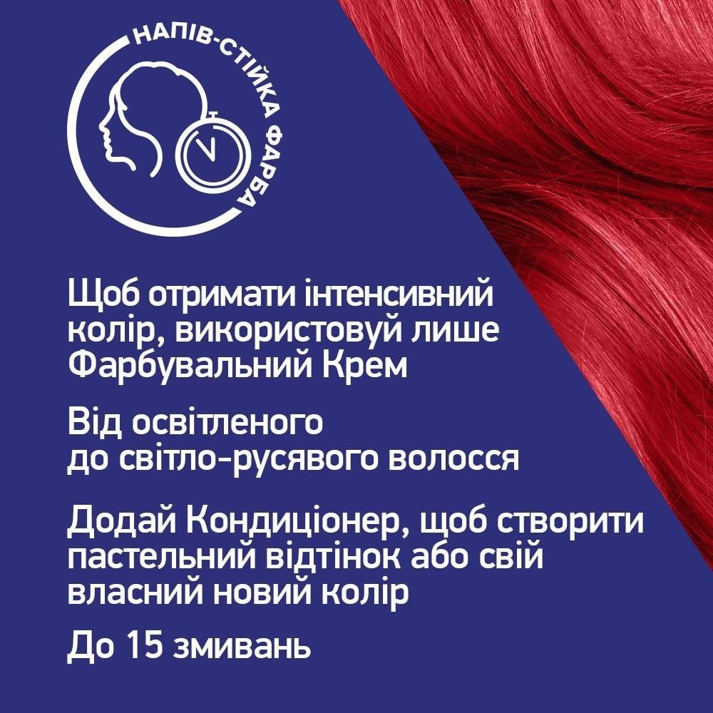 Крем-фарба для волосся напівстійка Live 092 Перчик чіліфото5