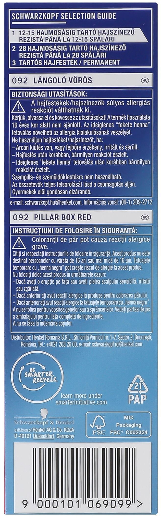 Крем-фарба для волосся напівстійка Live 092 Перчик чіліфото9