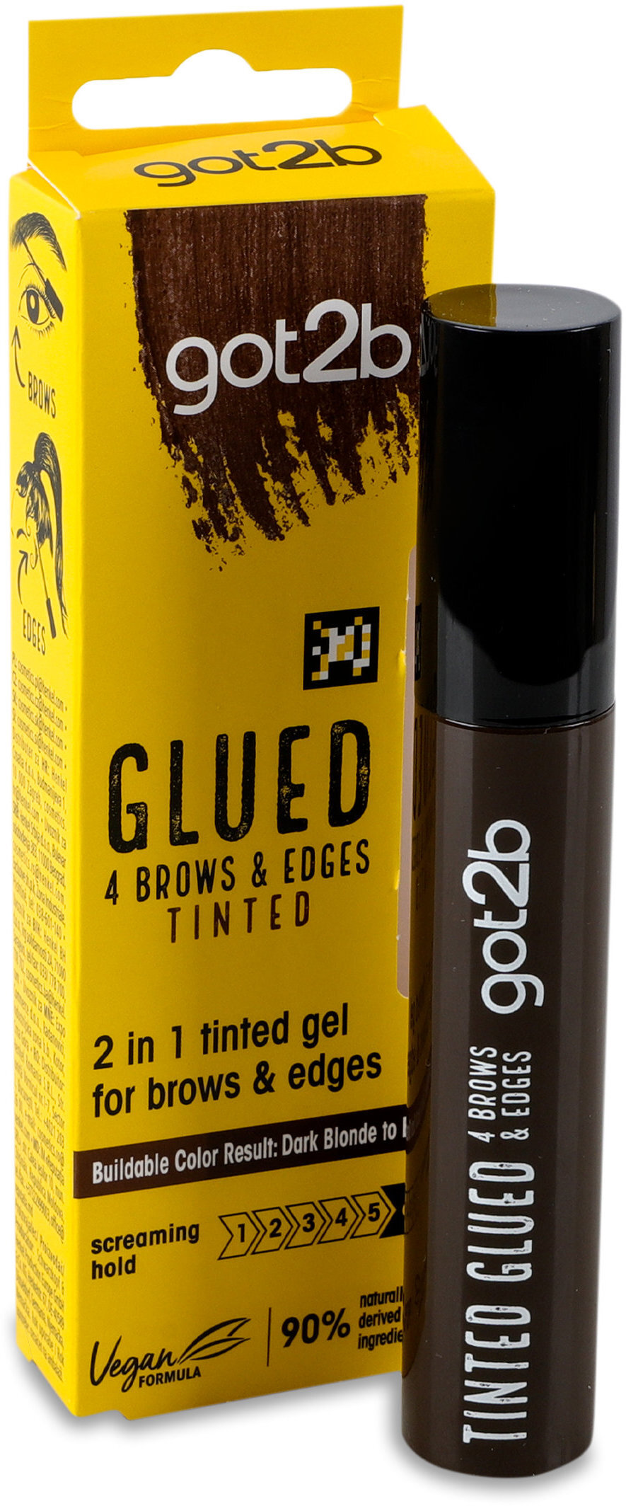 Гель для вкладання брів та волосся G2b Tinted Glued 16 млфото4