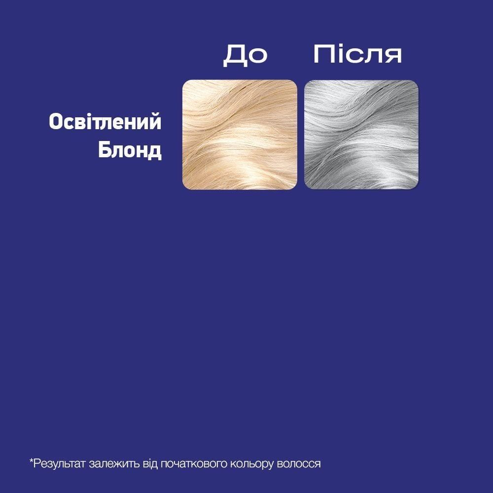 Крем-фарба для волосся напівстійка Live 098 Срібний металікфото3