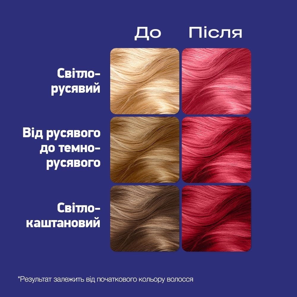 Крем-фарба для волосся Live L77 Освітлення і колір Рожева фуксіяфото