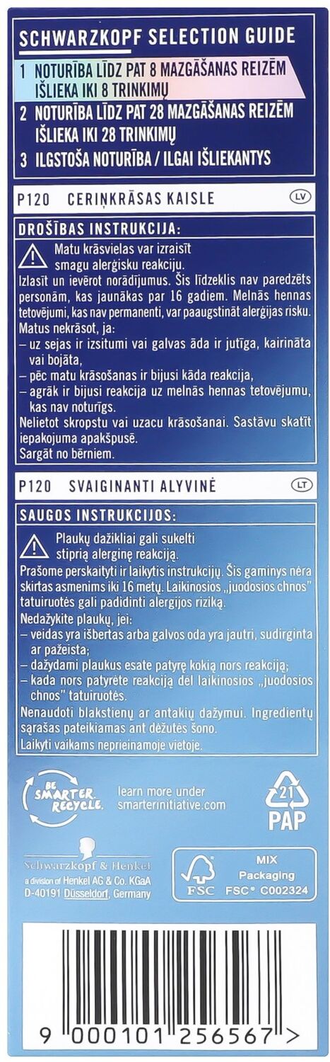 Крем-фарба для волосся напівстійка Live P120 Бузкова ніжністьфото