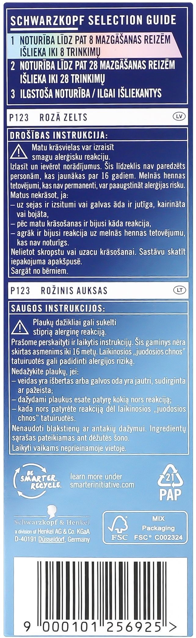 Крем-фарба для волосся напівстійка Live P123 Рожева ніжністьфото9