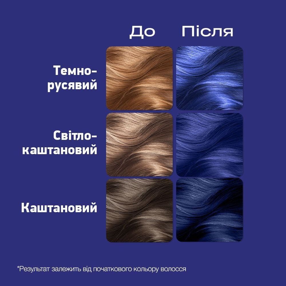 Крем-краска для волос Live U67 Сапфировый синий фото