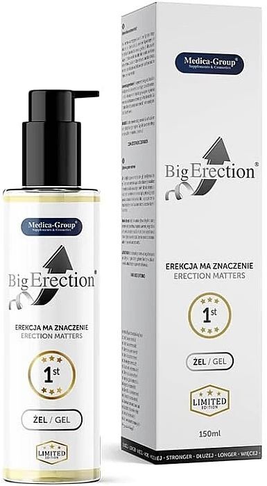 Лубрикант Medica-Group Big Erection для покращення ерекції для чоловіків 150 млфото2