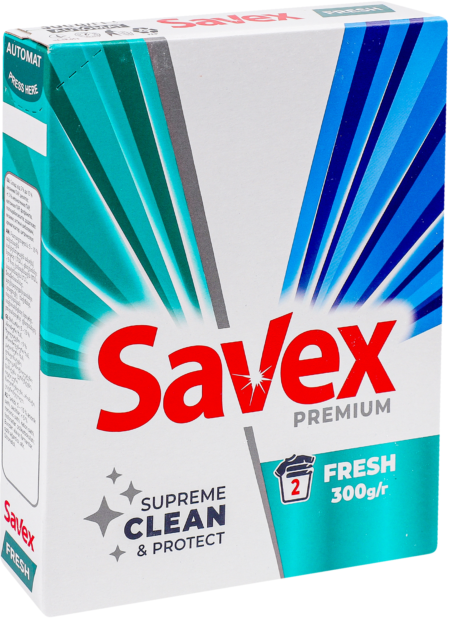 Стиральный порошок Savex Premium Fresh 300 г фото 2