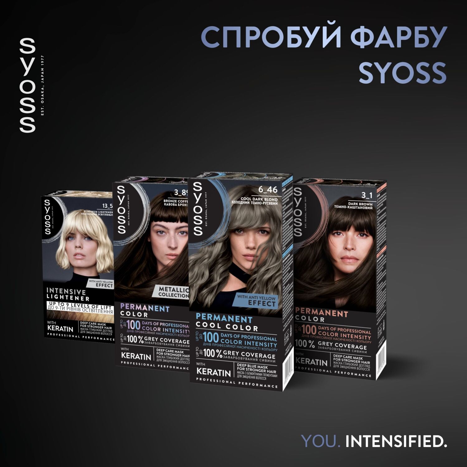 Фарба для волосся Syoss BL 6-46 Холодний темно-русявийфото