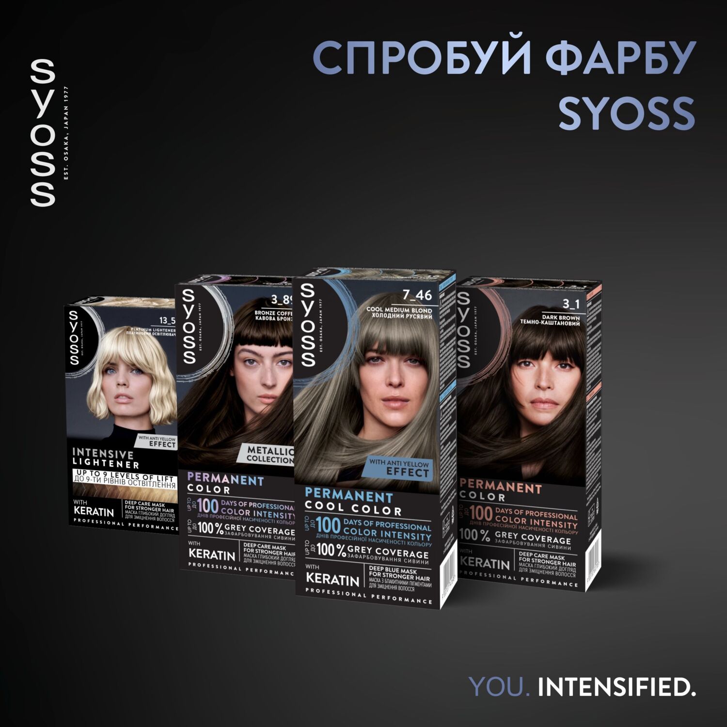 Фарба для волосся Syoss BL 7-46 Холодний русявийфото