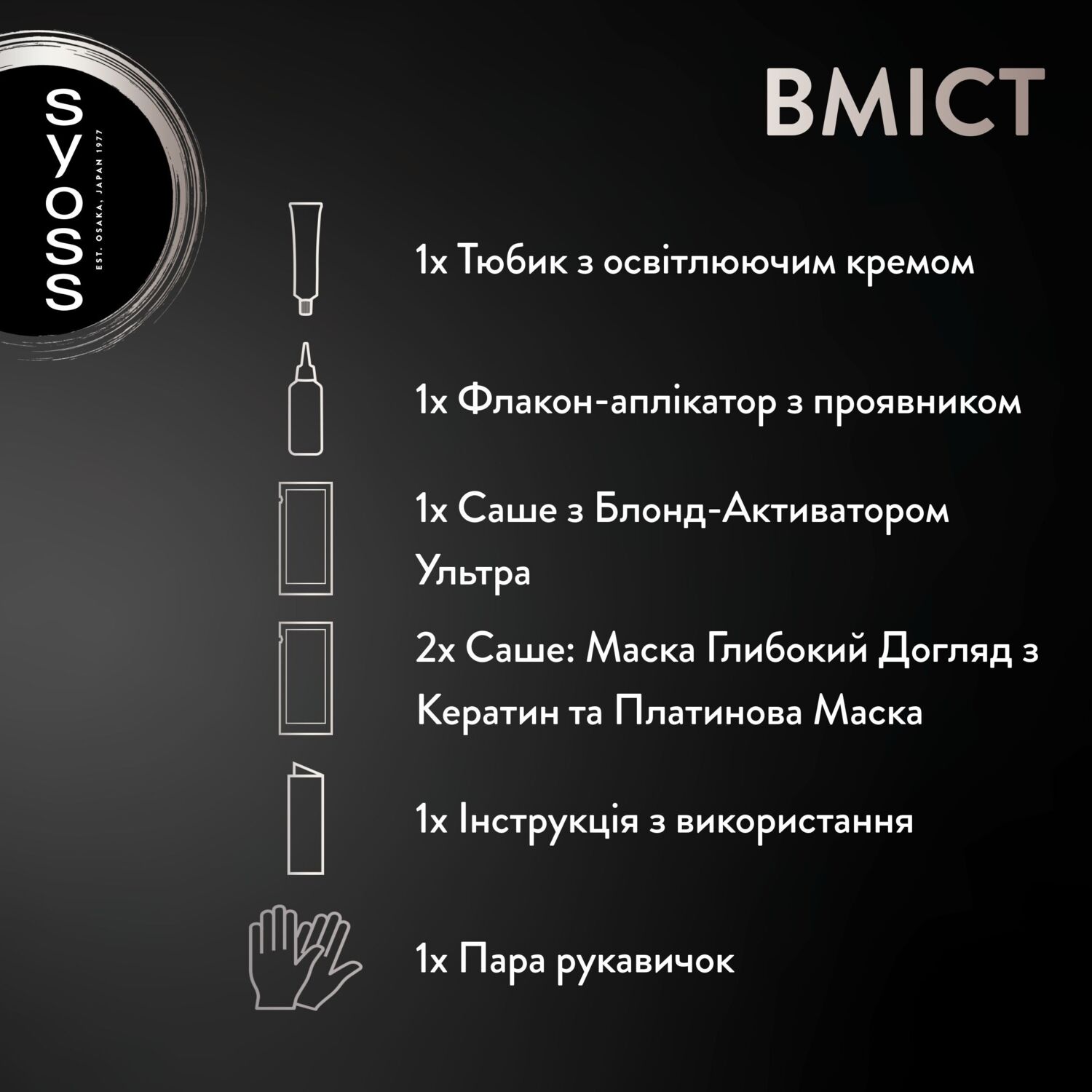 Фарба для волосся Syoss BL L13-5 Платиновий освітлювачфото