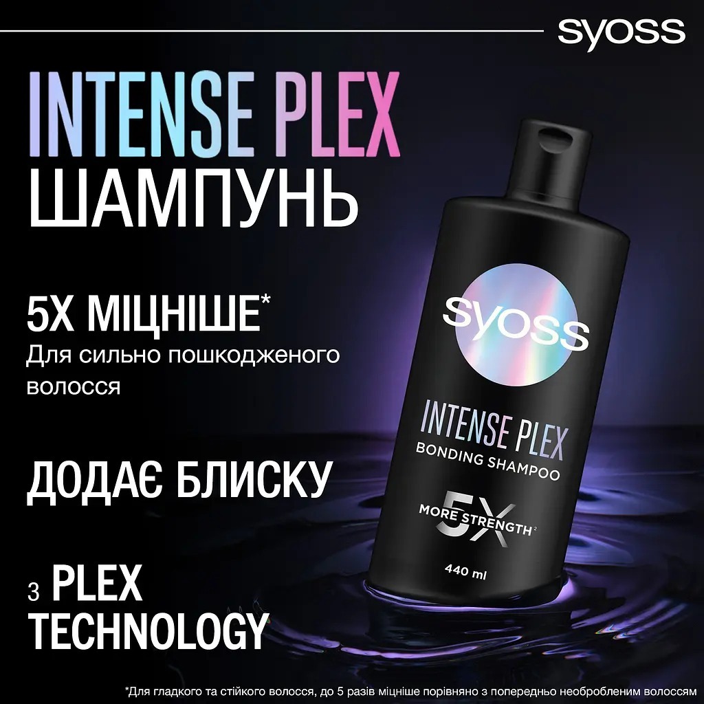 Шампунь Syoss Intense Plex 440 мл фото 4